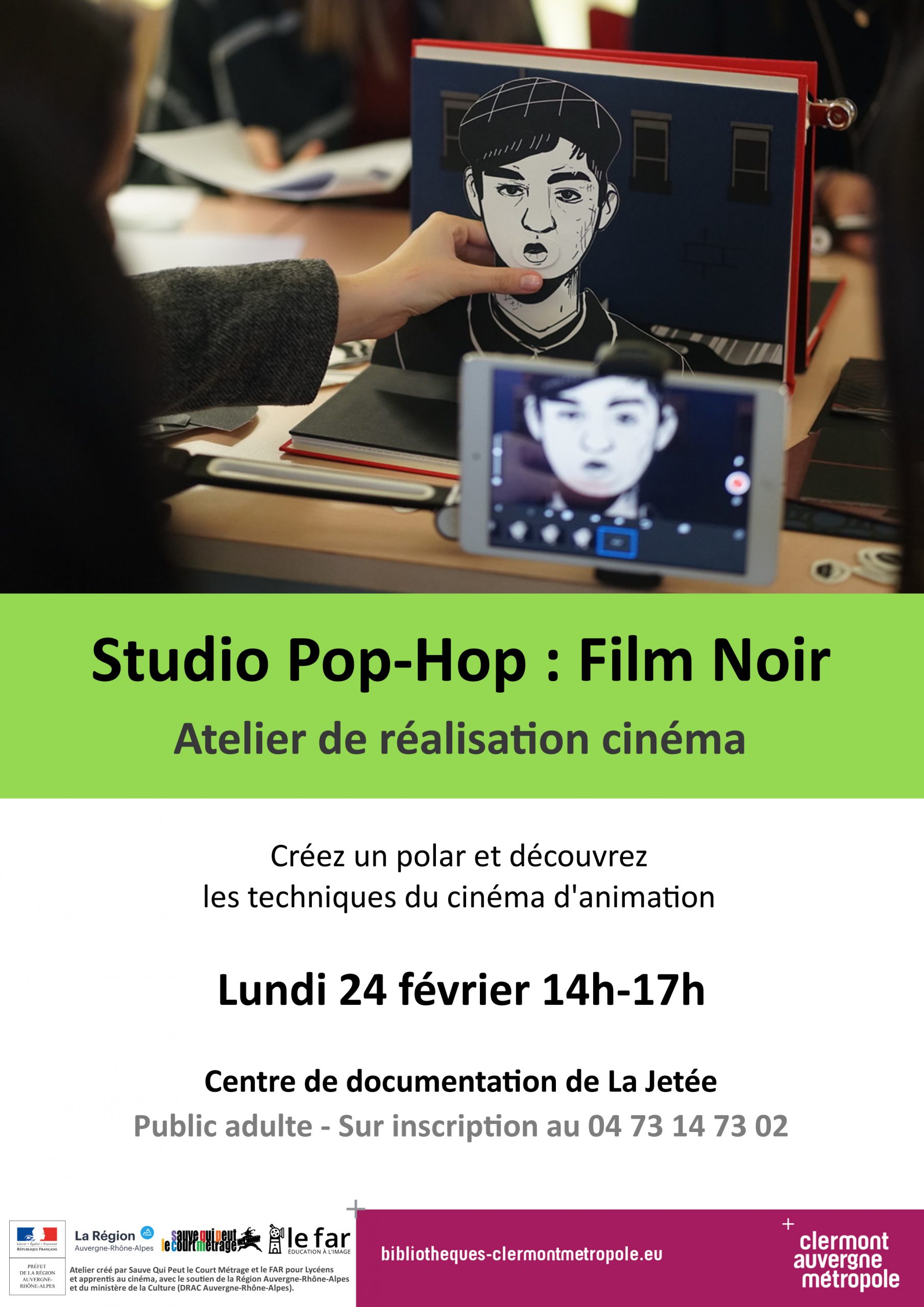 0224 Atelier Pop Hop AFFICHE 0224 Atelier Pop Hop AFFICHE